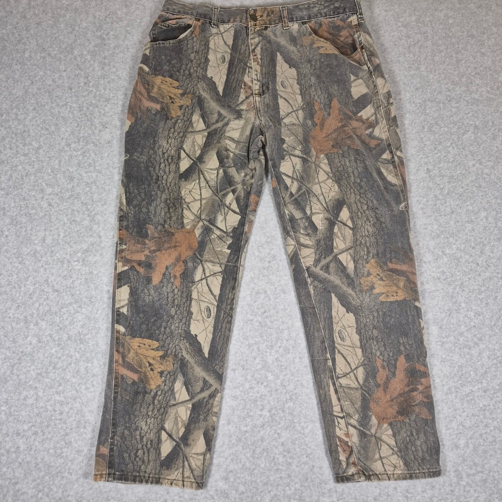 Vintage Ranger Camo Pants Mens 34x27 Advantage Timber Real Tree Hunting Workwear